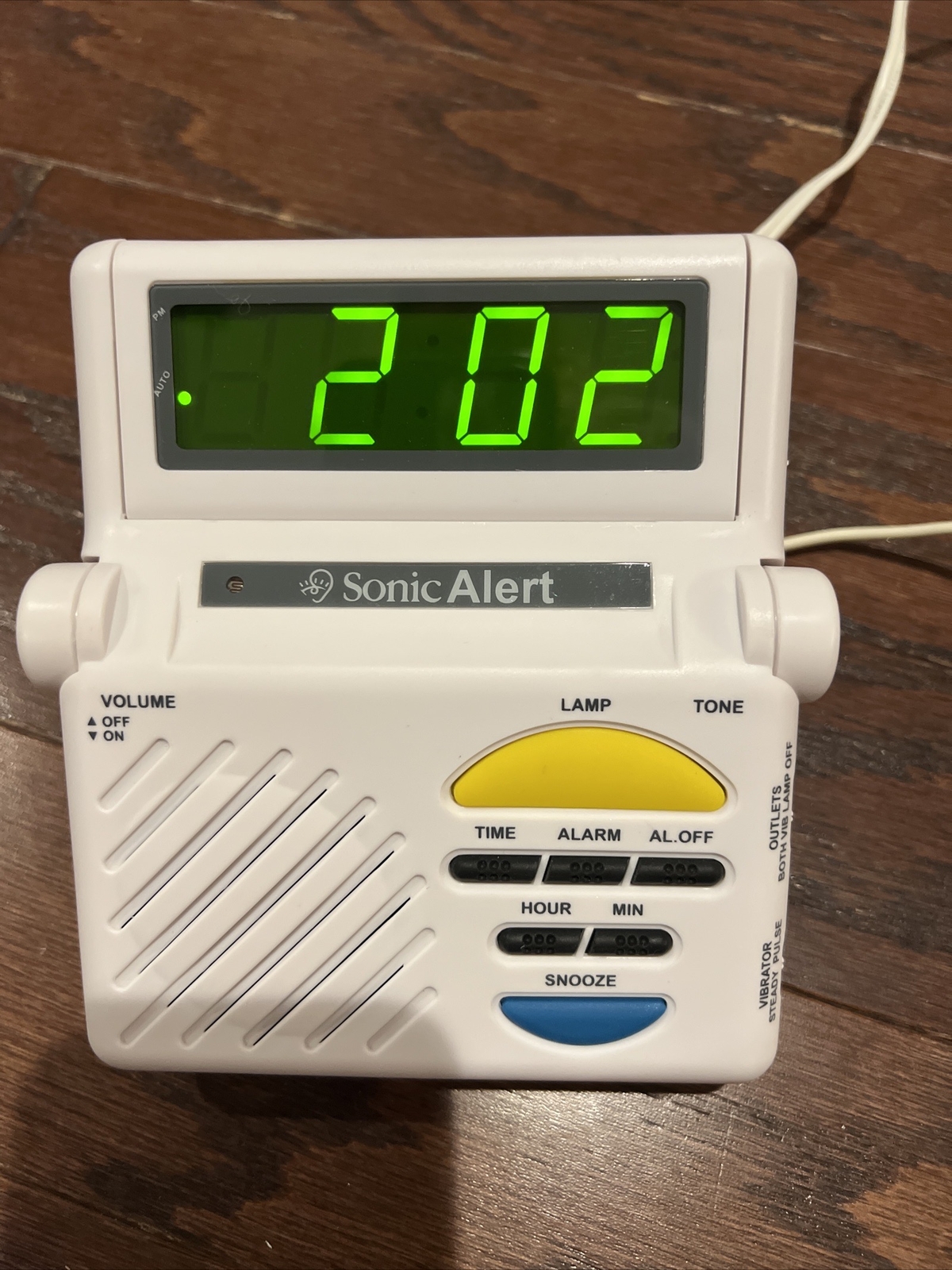 The Sonic Boom Alarm Clock with Super Shaker SB1000 eBay