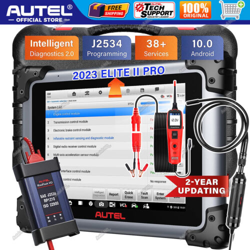 2024 Autel MaxiSys Elite II PRO ULTRA Diagnostic Scanner Programming MV108 PS100 - Picture 1 of 15