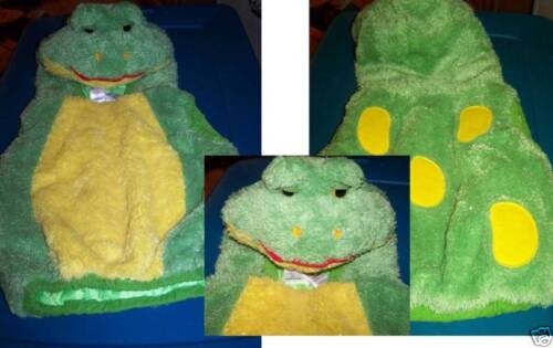 Baby Size 24 Months Green Yellow Toad Frog Halloween Costume Vest Green  - Picture 1 of 1