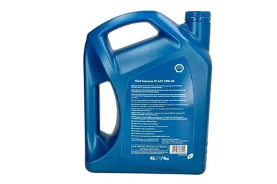Aceite de motor 10W-40 10W40 ADV 4T 4L SHELL - Imagen 1 de 4