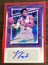 2020-21 Panini Recon Signatures Red /99 Langston Galloway #RS-LGA Auto Suns!