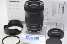 TAMRON 17-50mm F4 Di III VXD A068 SONY E-mount lens with original box, bonus ite