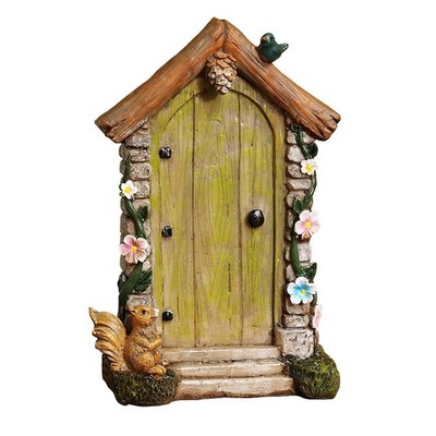 Fairy Door for Trees Outdoor - Garden Accessories, Miniature Decor, Magic Enchan