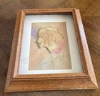Layered Paper 3D Shadow Box Woman Portrait “Looking Ahead” Wood Frame 11.75”x9.5 — photo 1