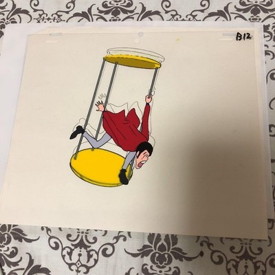 Lupine the Third Animation Cel Picture Painting Anime Genga Monkey Punch Japan