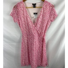 NWT Rue 21 Floral Faux Wrap Dress Small