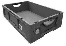 USED 30.7 Litre Special Offer Euro Plastic Stacking Container - 60 x 40 x 17cm