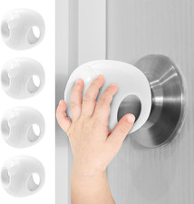 Child Safety Door Knob Covers 4 Pack Reusable Baby Proof Door Knob Locks Baby Pr