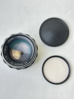 Minolta Rokkor PF 58mm Focal f/1.4 Camera Lenses for sale | eBay