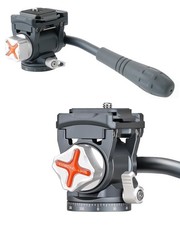 Tripod Fluid Head Metal Mini Pan Tilt Video Head Mount with Arca Type Quick R...