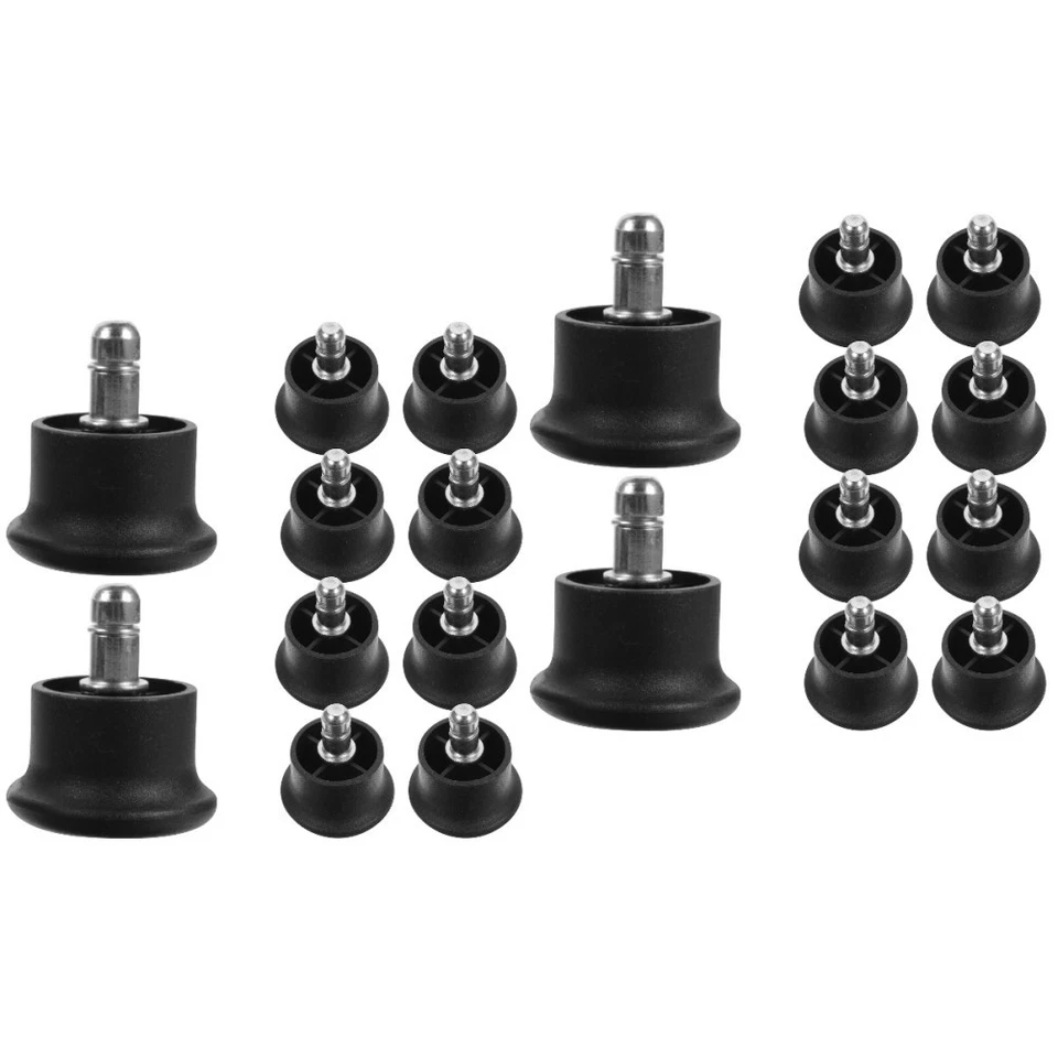  2 Count Stuhl Rollen Räder Für Möbel Stuhlräder Feste Lenkrollen