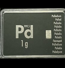 ESG Valcambi 1g Palladium Bar