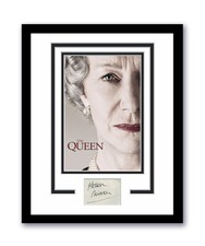 The Queen Helen Mirren Autographed Signed 11x14 Framed Photo ACOA