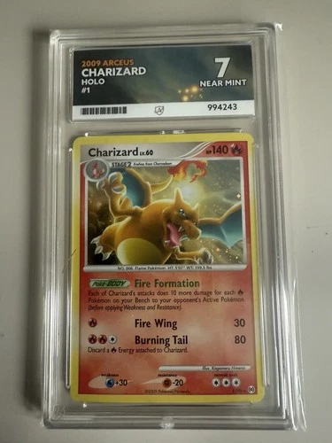 2009 Arceus Charizard Holo 1/99 Ace 7