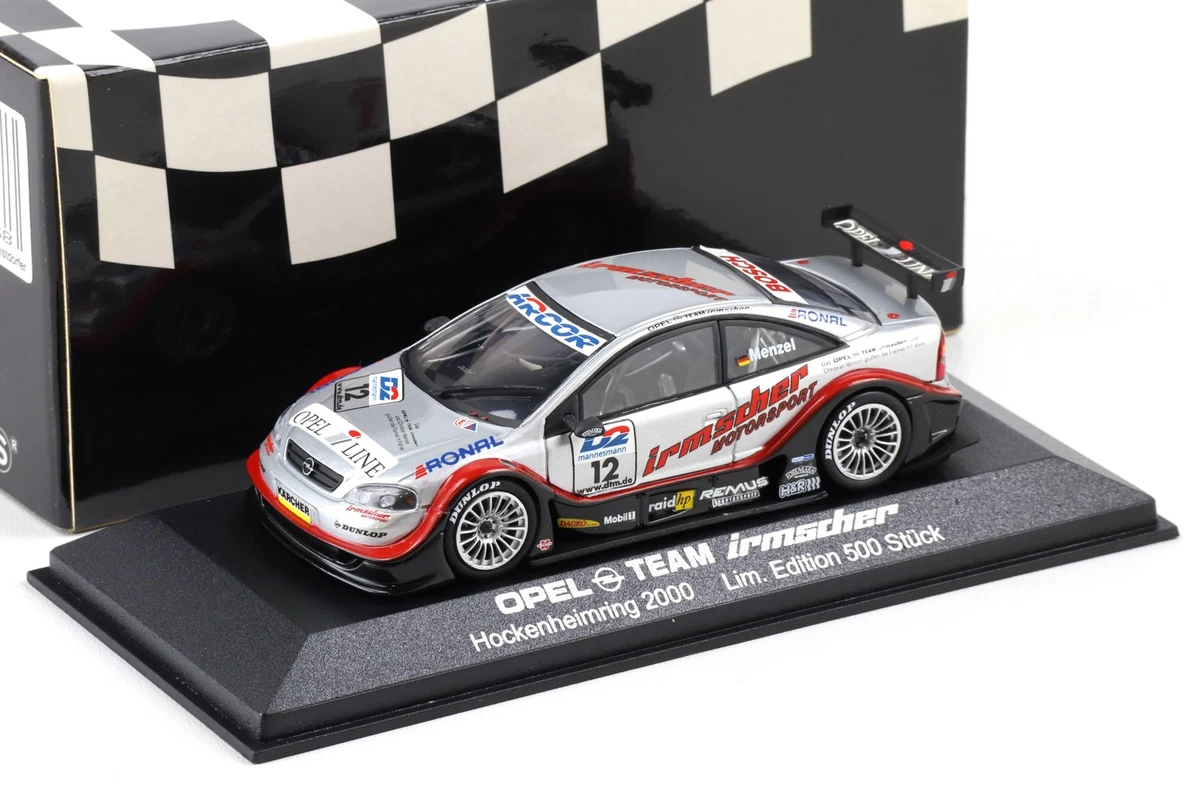 Minichamps Opel Astra G Cabriolet 2001 - Noir - Échelle 1/43 - Collection OPEL