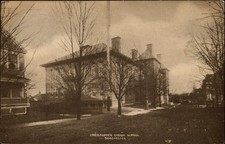 Christopher Gibson School Dorchester vintage UDB postcard d591