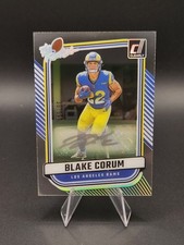 2024 Clearly Dunruss Blake Corum The Rookies Silver Auto Rams /39 SSP