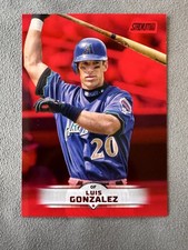 Luis Gonzalez 2025 Stadium Club #22 Arizona Diamondbacks Red Foil
