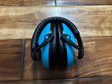 Champs Kids Safety Ear Muff Noise Reduction Adjustable Blue I00