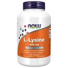 Now Foods L-Lysin 500 mg - 250 Tabletten