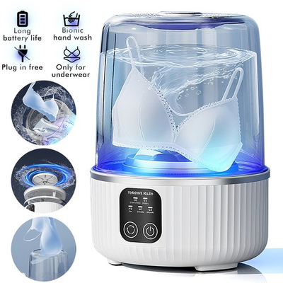 #ad Portable Washing Machine Mini Washer USB Washer and Spin Dryer Small For Travel $20.98