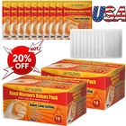 Hot Hand Warmers Safe Natural Odorless Pocket Heat Cold-proof Body Patch 10 Pair