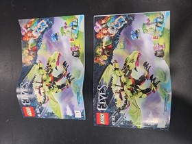 LEGO Elves: The Goblin King's Evil Dragon (41183)  100% Complete with Box & Book