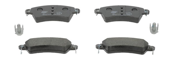 Bremsbelagsatz Scheibenbremse Jurid 571965J FüR Xsara CitroËN 306 Peugeot 206 7E-image