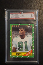 1986 Topps Football #275 Reggie White Rookie Card KSA 7. rookie card picture