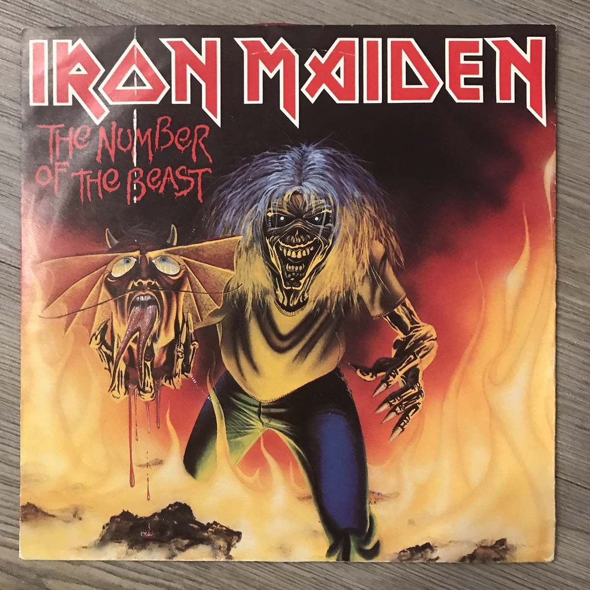Near Mint (NM or M -) Sleeve 45 RPM Vinyl Records Iron Maiden for