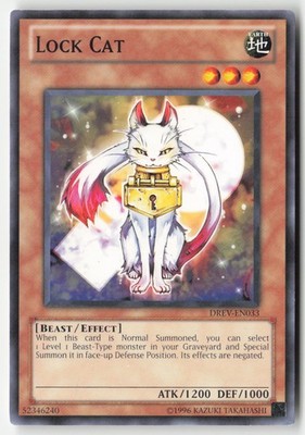 Yugioh - Lock Cat DREV-EN033 Unlimited - Duelist Revolution