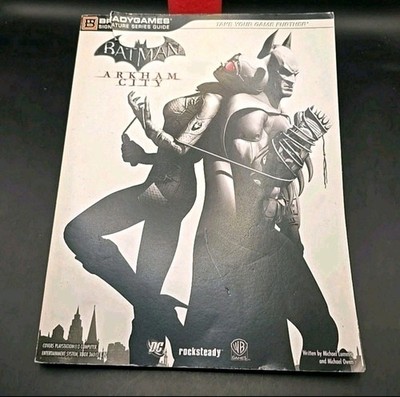 Batman Arkham City BradyGames Game Guide Book Manual PS3 Xbox 360 PC