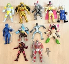 Lot 11 Vintage Power Rangers Deluxe Evil Space Aliens ACTION FIGURES Bandai