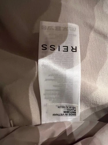 REISS Pluto Hybrid Quilted Gilet Vest Men's L Stone — Brand New, No Tags image 3
