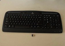 Logitech K330 Wireless Keyboard With Universal Wireless Receiver USB Dongle