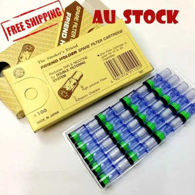 20pcs Filter Cigarette Holder Reusable Smoke Tar Filter Holder Reduce Smoke Tar - image 1 of 4