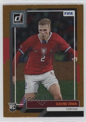 2022-23 Panini Donruss Orange David Zima #22 Rookie RC 1q2k