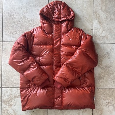 Puma MMQ Duck Down Jacket Mars Red 626710 63 Men's LARGE NWT ($410)