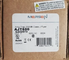Mersen Ferraz Shawmut AJT600 Amp-trap 2000 Time Delay Fuse J 600a NEW i11