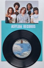 Eagles " Hotel California"1977 Asylum Records Original UK 7"Single 45rpm