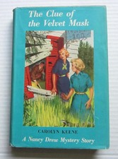 Nancy Drew #30 The Clue Of The Velvet Mask ~ Cameo Edition HBDJ Polly Bolian