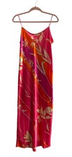 Maxi Slip Dress Tropical Natori Womens Floral Print Slip Dress S Nightgown