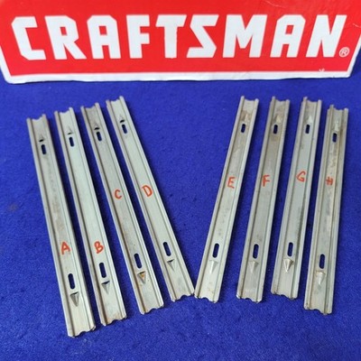 CRAFTSMAN Tool Cabinet PARTS - Friction DRAWER SLIDES 10.5'' Long (Sold Each) USA