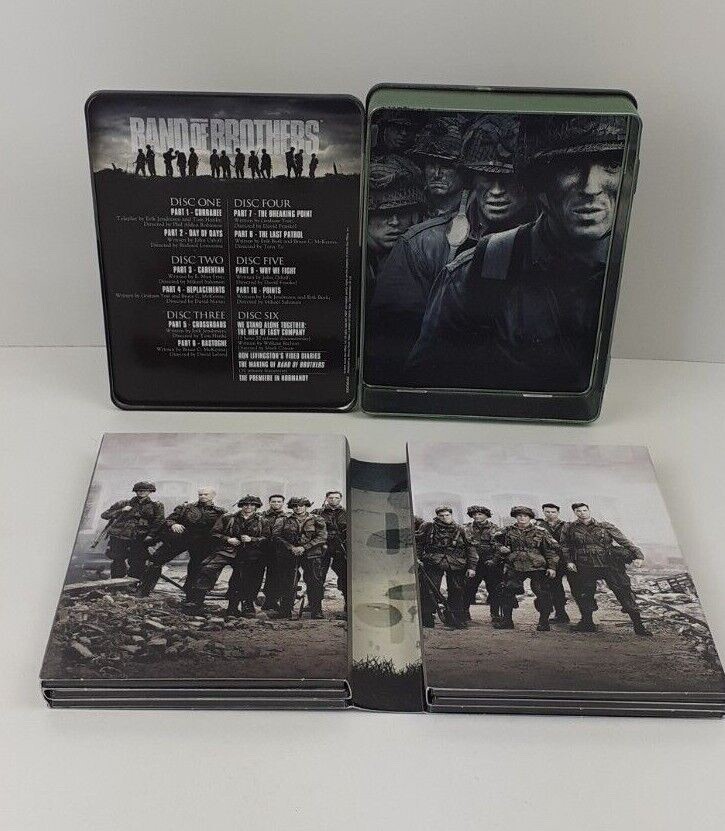 Band of Brothers The Complete Series Collectors Tin Steelbook 6Disc