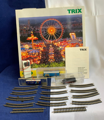 Trix Minitrix Train Starter Set w/ Battery Controller in Orig Box