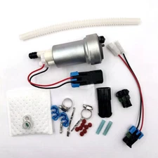 New WALBRO 450LPH High Pressure Fuel Pump + QFS Install Kit E85 F90000274 US