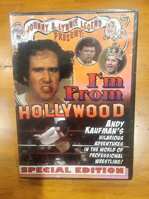 I'm from Hollywood (DVD, 2007) Andy Kaufman Wrestling Documentary OOP