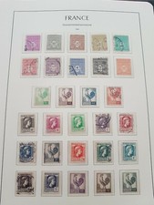 Collection Timbres France Année 1944 à 1948 Oblitérés et neufs*/**