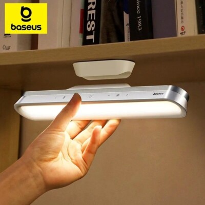 Baseus Magnetic Desk Lamp Hanging LED Table Lamp Chargeable Stepless Dimming