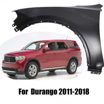 Front Driver Side Fender Fit For 2011-2022 Dodge Durango Primed Steel 55369735AC